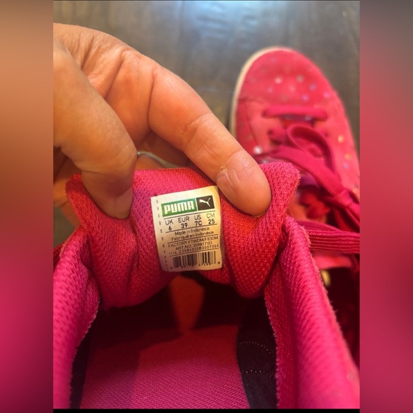 Puma Suede Dotfetti Retro Sneaker Women’s size 7 - Picture 8 of 8